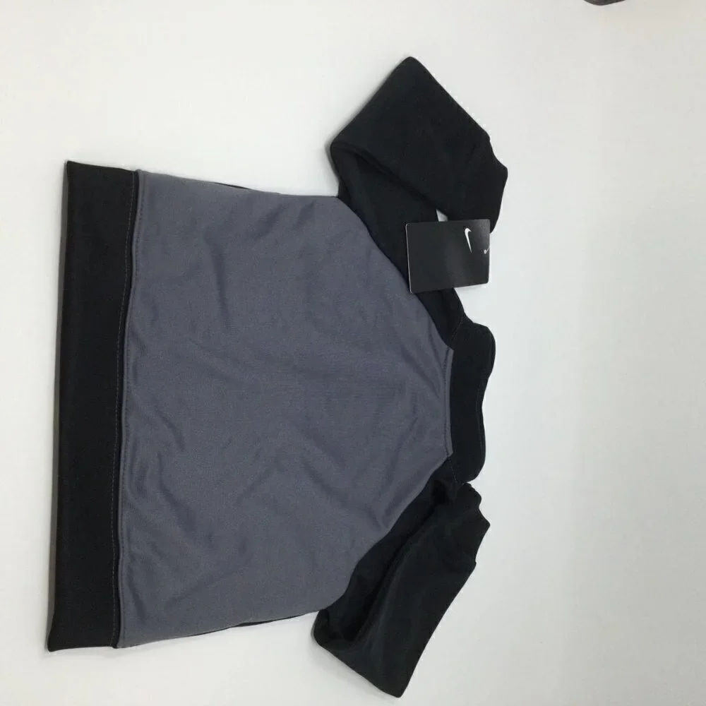 #019‎ Nike boy Raglan color block neon zip front jacket